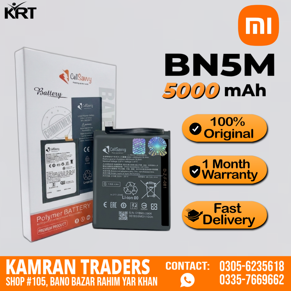 REDMI NOTE 12 (BN5M) ORG BATTREY