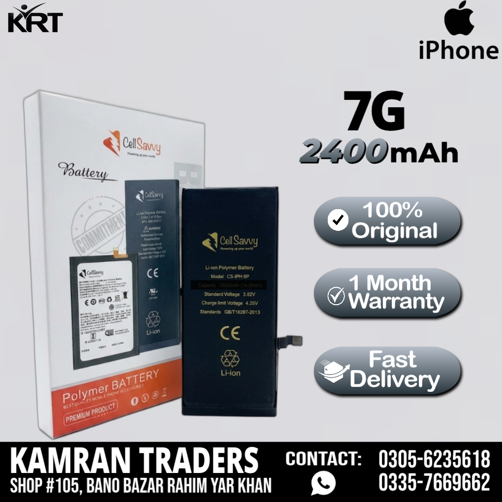 IPHONE 7G ORG BATTREY