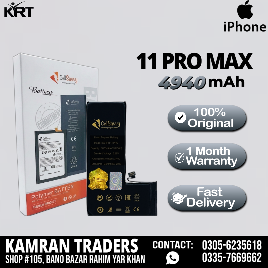IPHONE 11 PRO MAX ORG BATTREY