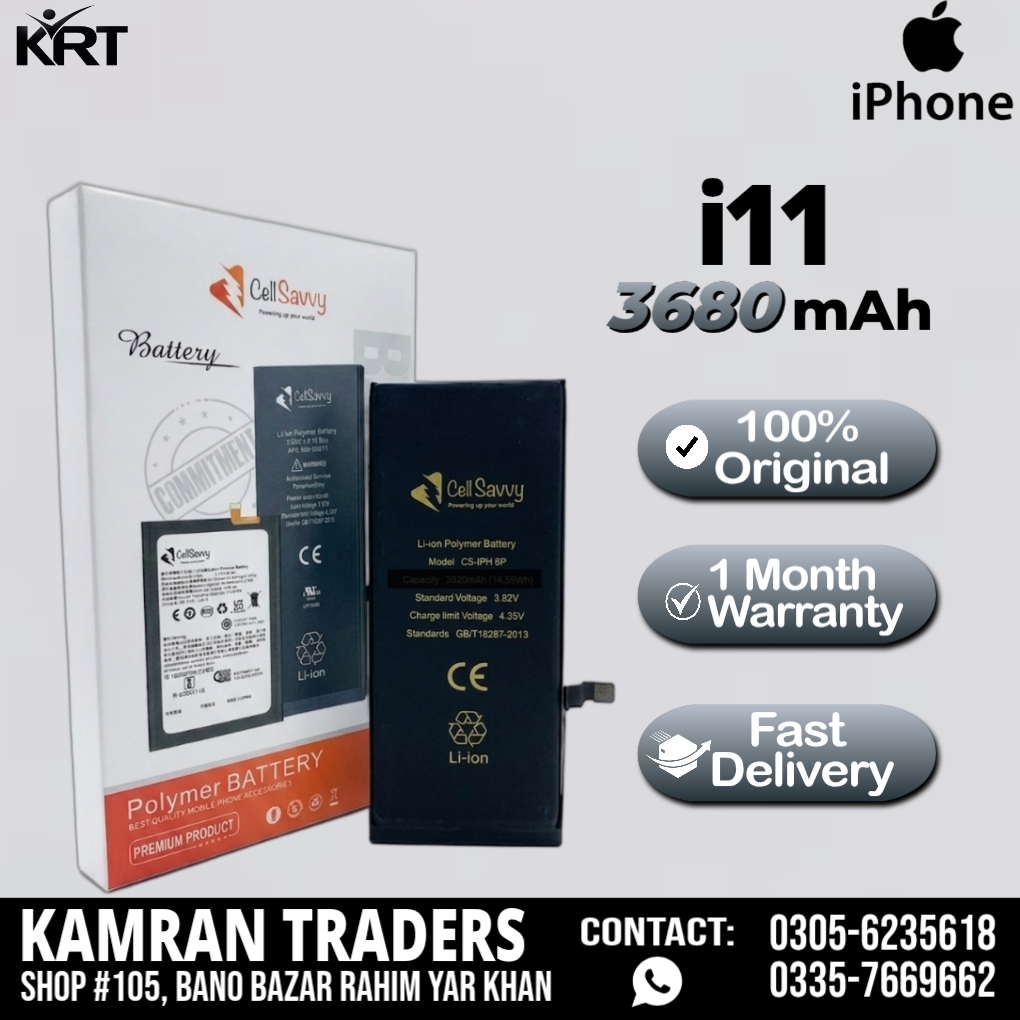 IPHONE 11 ORG BATTREY