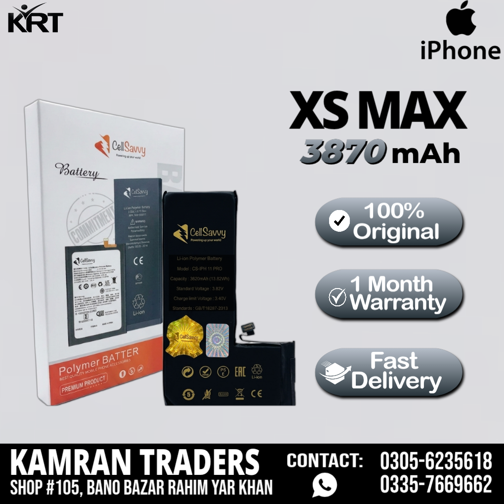 IPHONE XS MAX ORG BATTREY