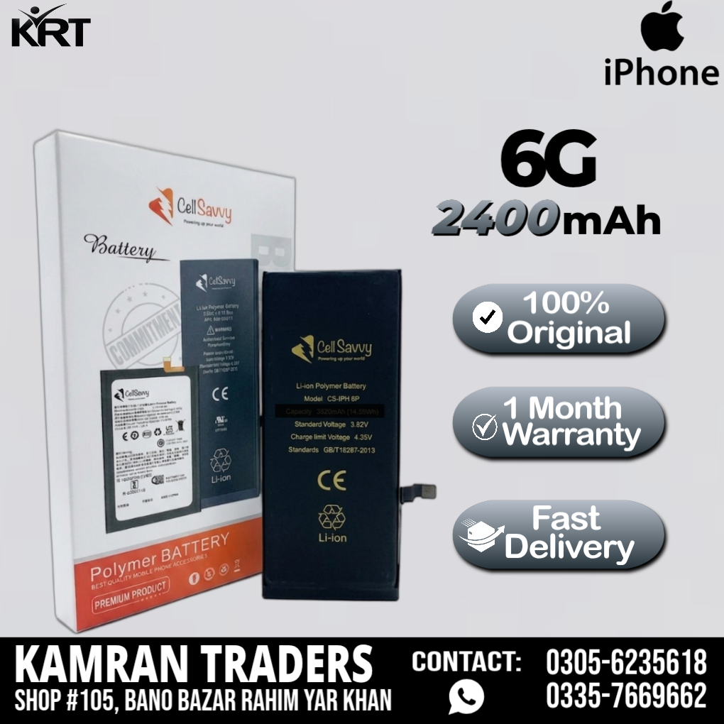 IPHONE 6G ORG BATTREY