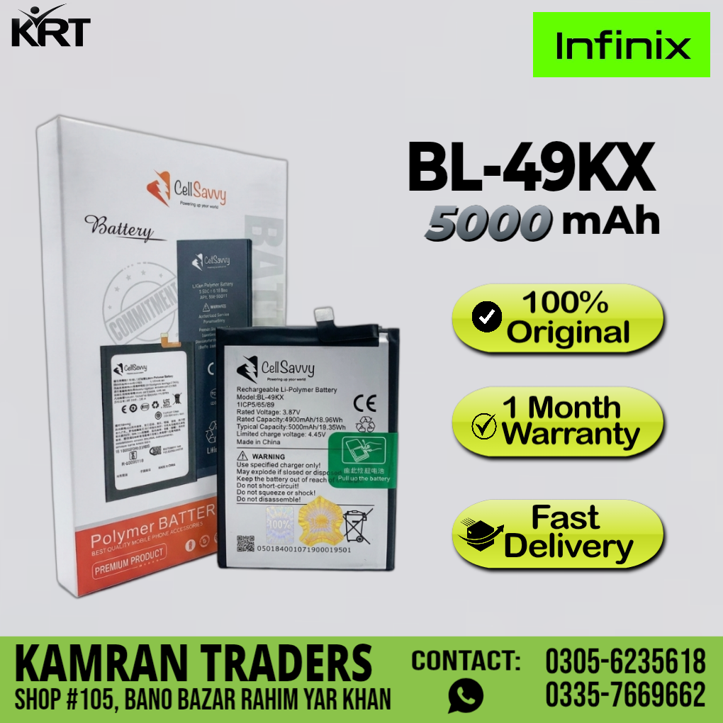 INFINIX NOTE 11 (bl-49kx) X663 ORG BATTREY