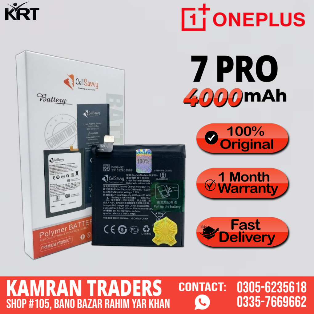 ONEPLUS 7 PRO (blp699) ORG BATTREY